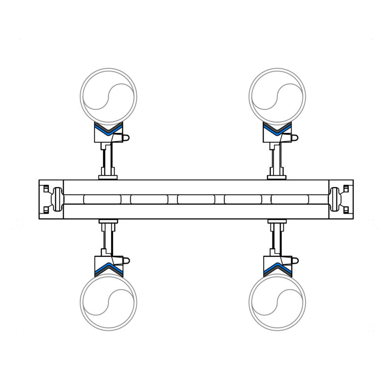 Крепление трубопроводов (труб) к конструкциям и потолку на Тросовых ...